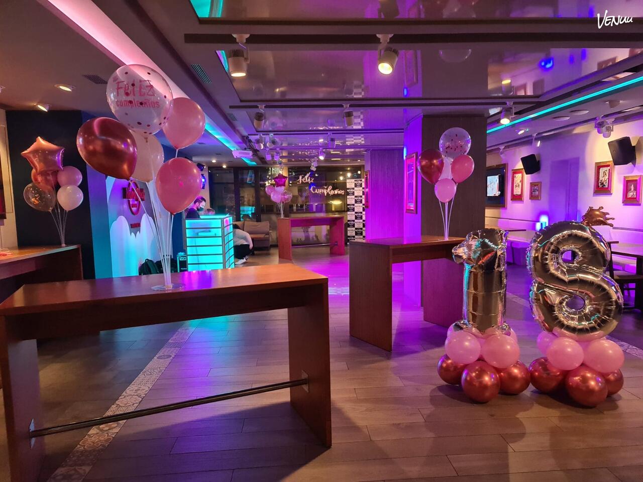 Hard Rock Café Valencia - VIP Room, un restaurante en Valencia con reservado privado para celebrar cumpleaños con música y actitud.