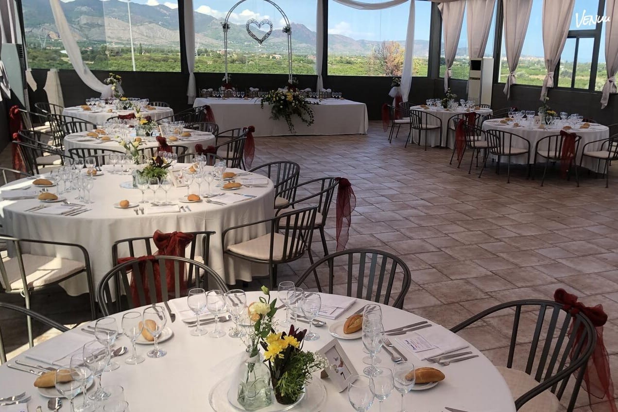 Salón La Plana en Celebrity Lledó, gran salón con vistas para eventos a lo grande en Castellón.