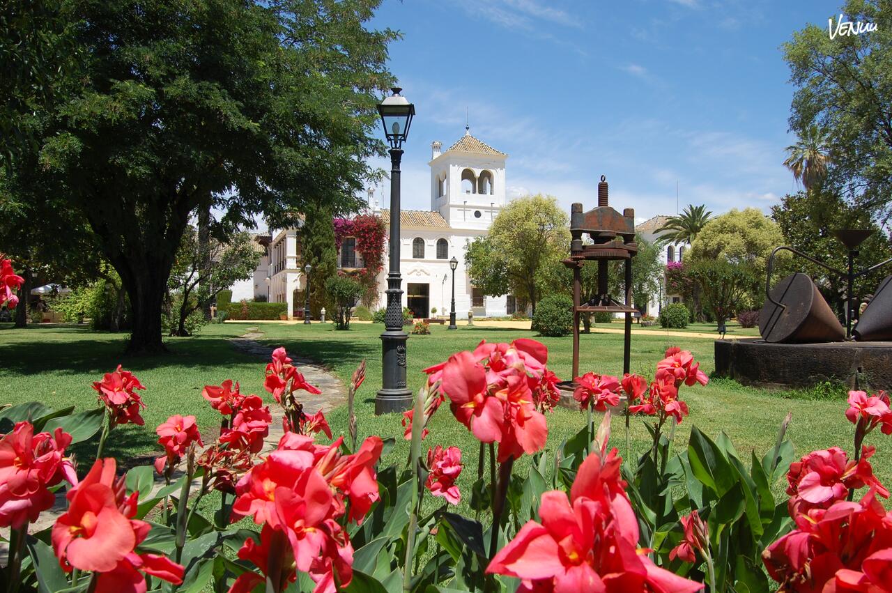Cortijo El Esparragal, espacio en Sevilla con jardines y patios andaluces para eventos con clase.