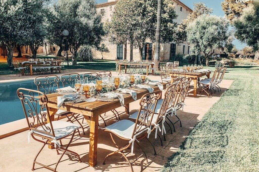 Finca Morneta, despedidas con glamour rústico en un entorno de ensueño.
