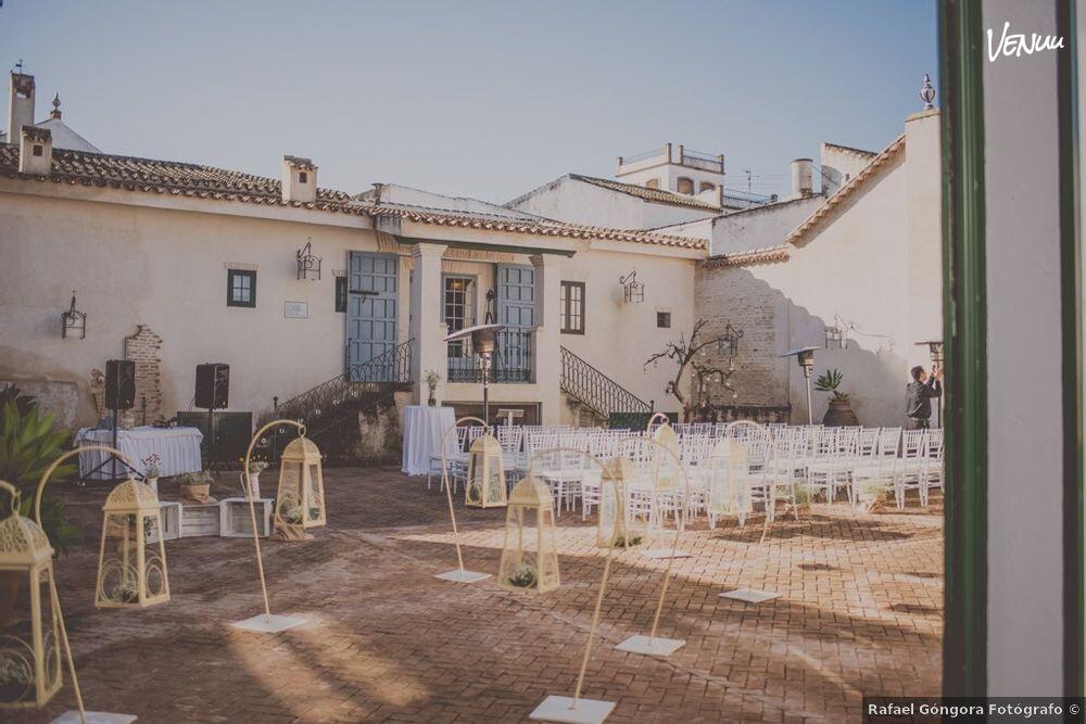 Hacienda Doña Caridad, espacio elegante y tradicional para bodas con alma en Sevilla.