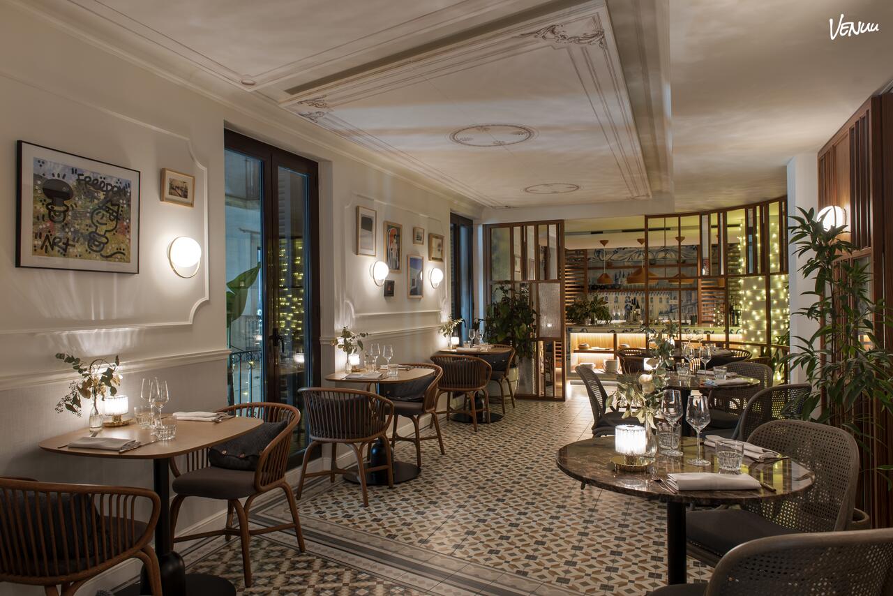 Restaurante Fauna, elegancia y cocina mediterránea con salones privados de película.