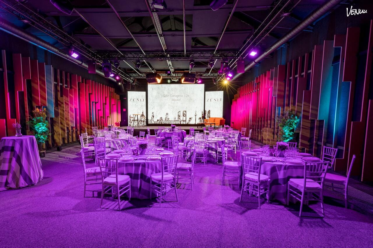 Zenit – The Studio en Madrid, salón polivalente con estilo moderno ideal para celebraciones originales y eventos con rollazo.