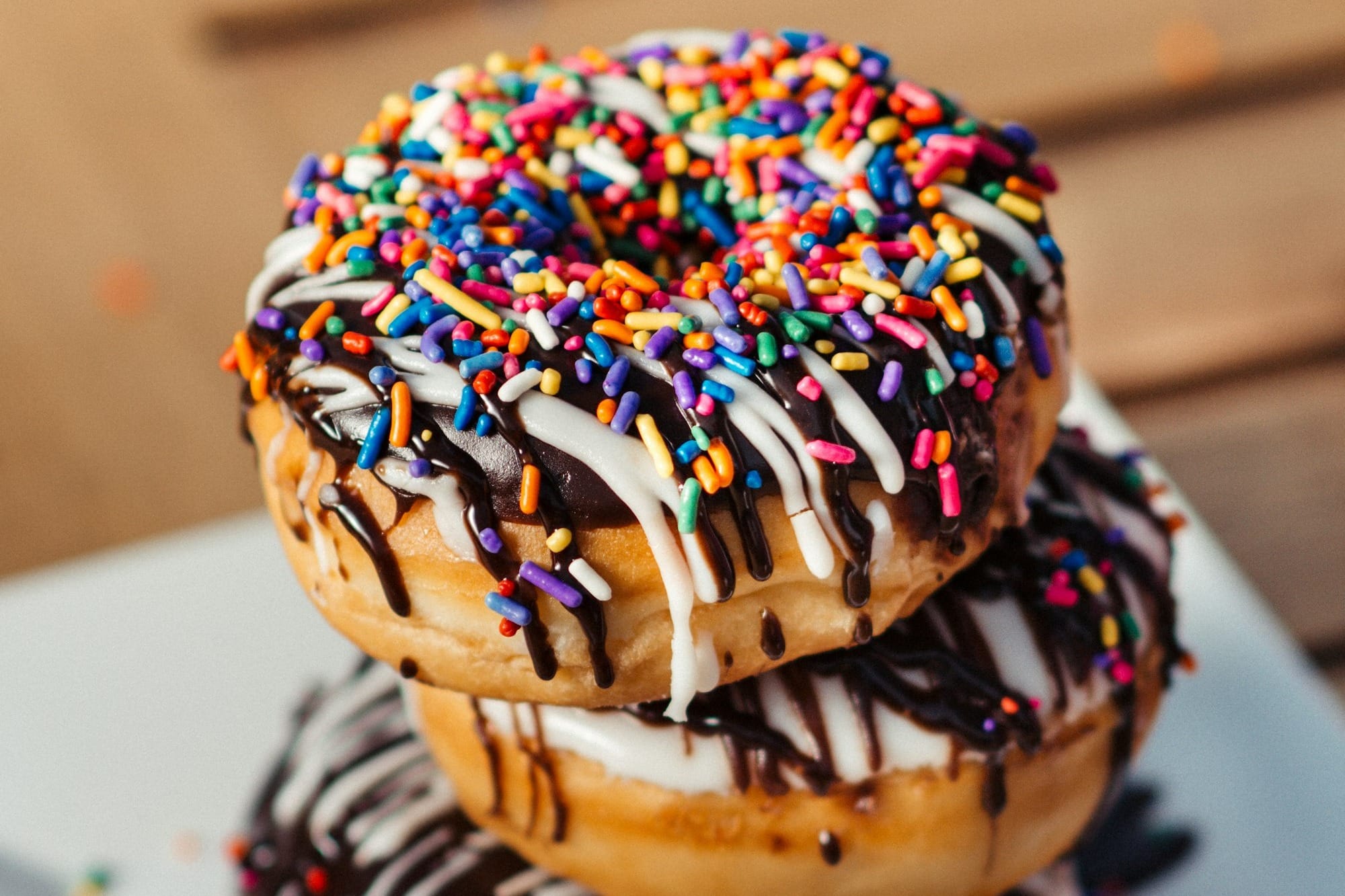 doughnut with toppings