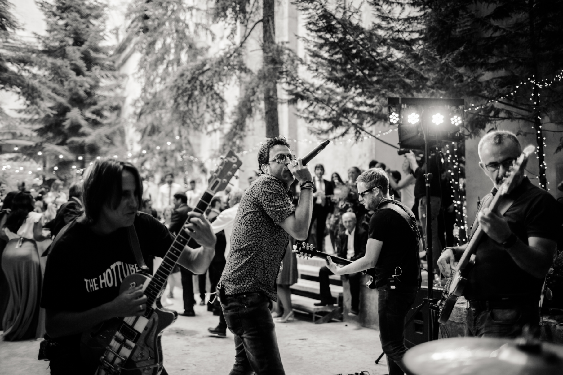 The Hot Tubes haciendo magia en cada evento