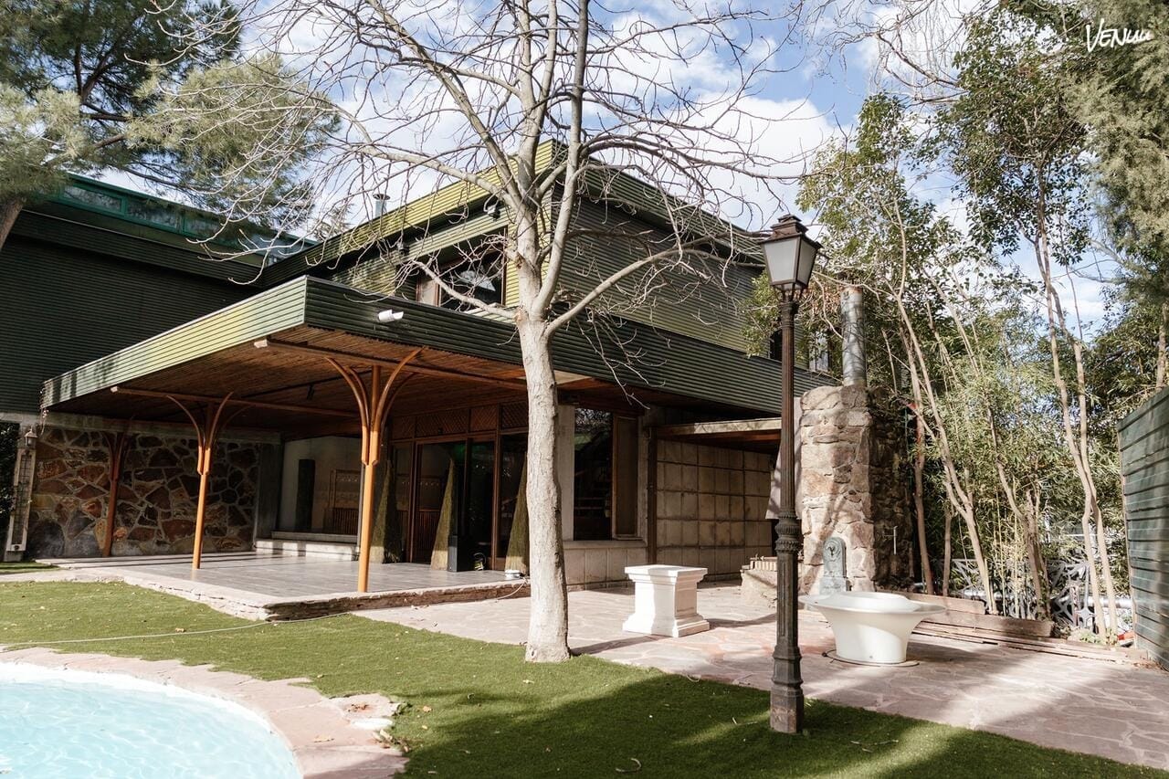 Espacio La Moraleja Villa Jardín Madrid finca para celebraciones.
