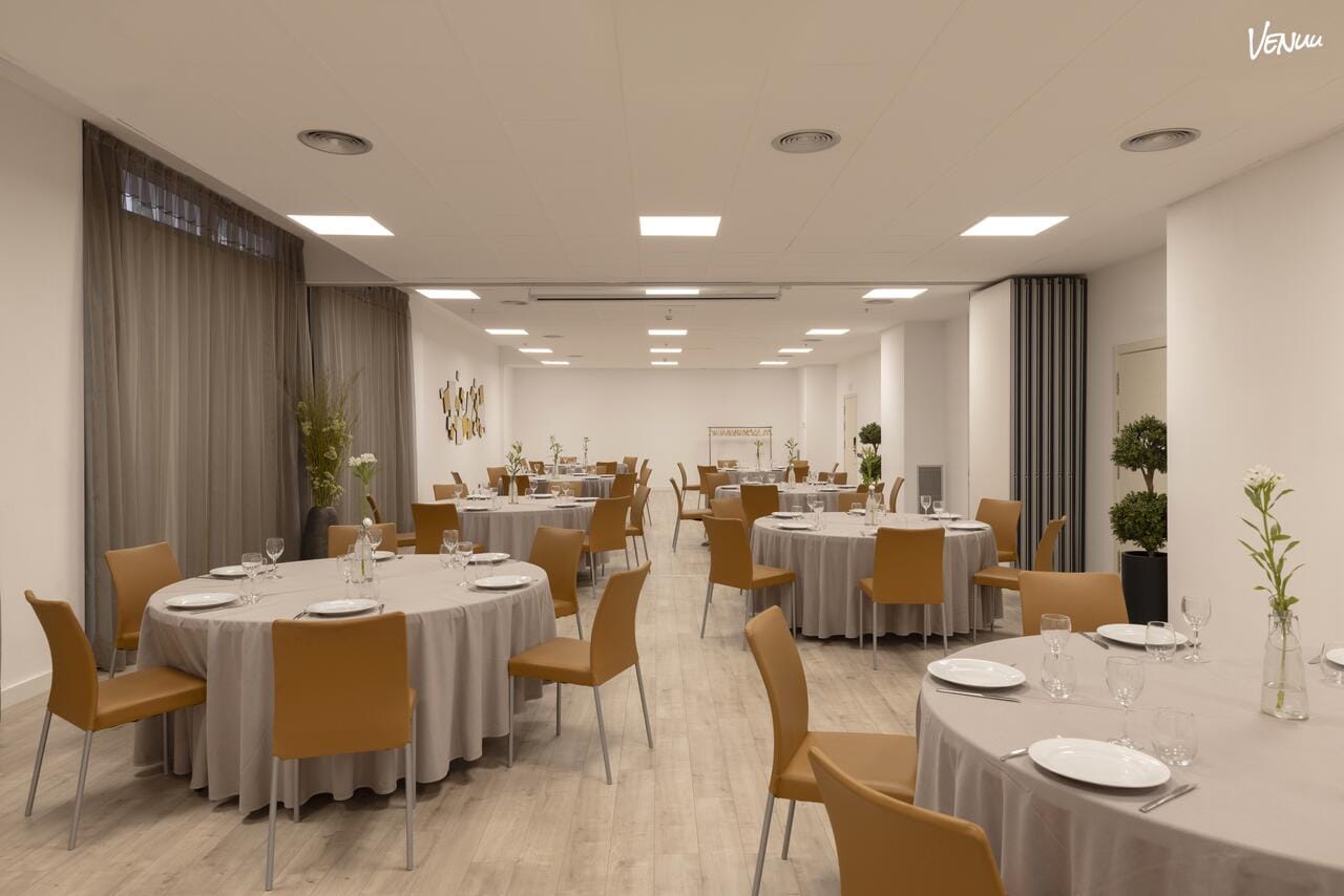 Hotel Naitly Barcelona sala para eventos corporativos.