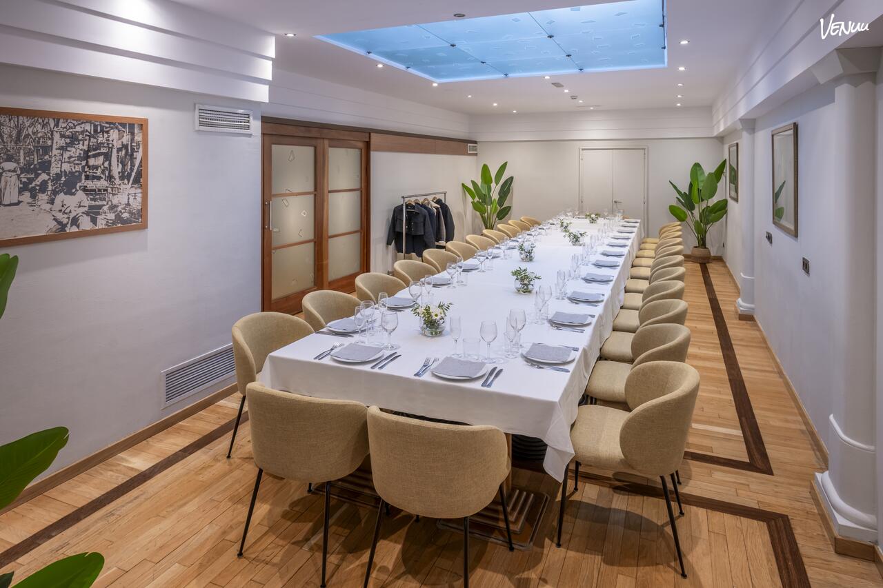 Hotel Rivoli Rambla Barcelona sala Ateneu para eventos corporativos.